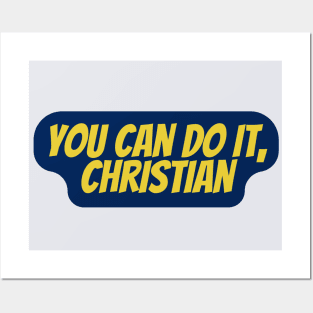 you can do it christian Posters and Art